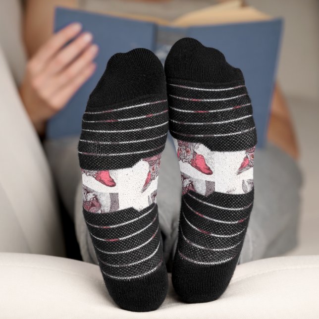 CHAUSSETTE DROOLING. DOGO DE BURDEOS. (Fond)