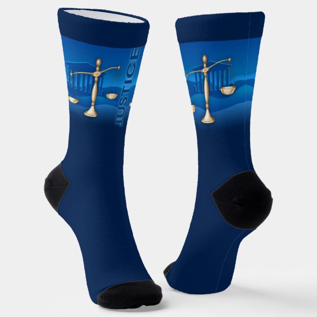 Chaussette Échelles de justice (Angulaire)