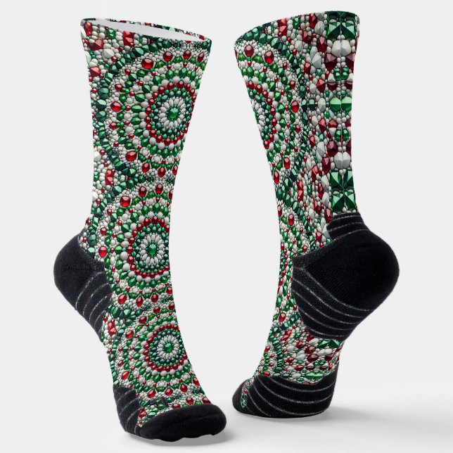 Chaussette Écran de sport avec couleurs italiennes (Angulaire)