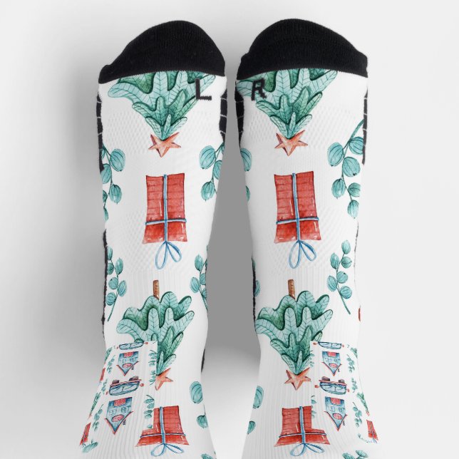 Chaussette Écran d'équipage sportif haute performance personn (Haut)