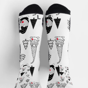 Chaussette Écran d'équipage sportif haute performance personn