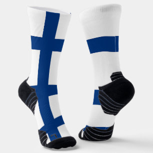 Chaussette Écran sportif avec drapeau de la Finlande