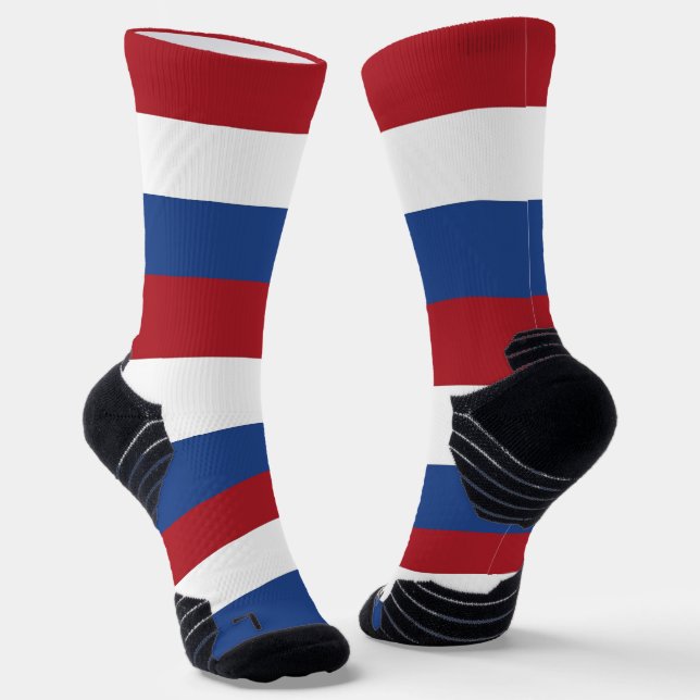 Chaussette Écran sportif avec drapeau de Pays-Bas (Angulaire)
