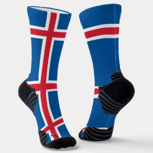 Chaussette Écran sportif avec drapeau d'Islande