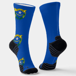 Chaussette Écran sportif avec drapeau du Nevada