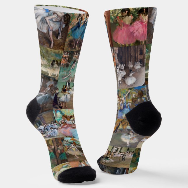 Chaussette Edgar Degas - Dancers Sélection de chef-d'oeuvre (Angulaire)