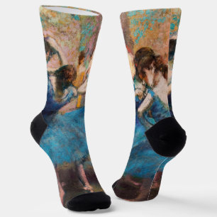 Chaussette Edgar Degas - Danseurs en bleu