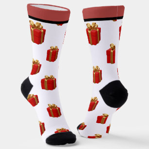 Chaussette Emerald Smiple Cute Père Noël