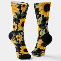 en vichy Motif tournesol