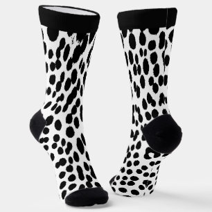 Chaussette Énergie de Léopard Sauvage – Mode audacieuse à mot