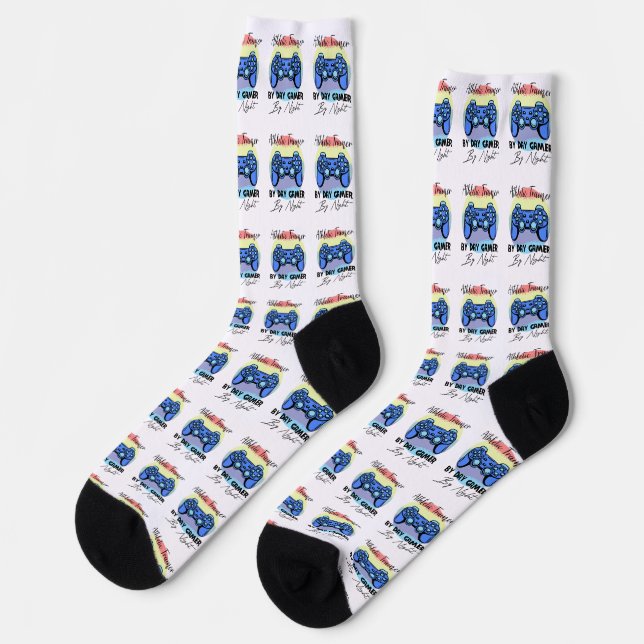 Chaussette Entraîneur Athlétique Par Joueur De Jour Par Nuit (Gauche)