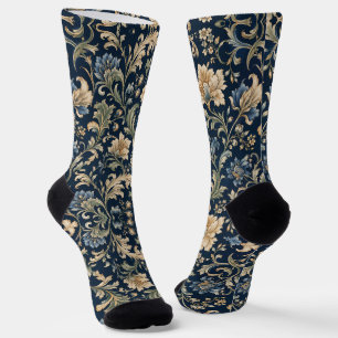 Chaussette Épanouissement Botanique Élégant et Fluide