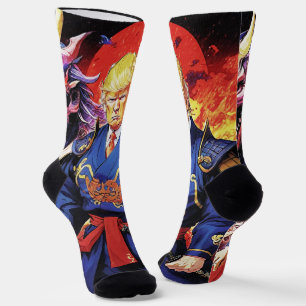 Chaussette Epic Trump Samurai Anime