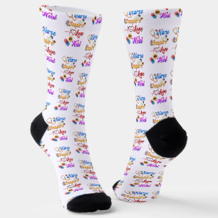 Chaussette Équipage d'infirmières inspire l'amour guérit med