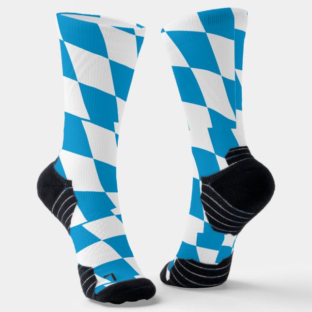 Chaussette Équipement sportif avec drapeau de Bavière, Allema (Angulaire)