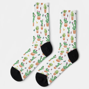 Chaussette Eric Carle   Caterpillar, Cactus et Papillon Pa