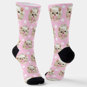 Chaussette Étoile pour animaux   Collage photo personnalisé d