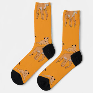 Chaussette Famille Lion