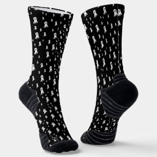 Chaussette Fantômes d'Halloween foncé