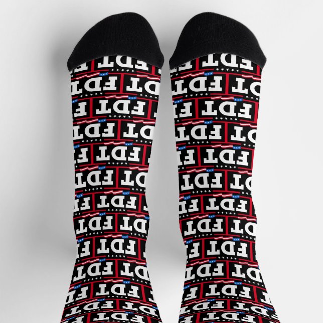 Chaussette FDT Amusant anti-Trump No-Trump (Haut)