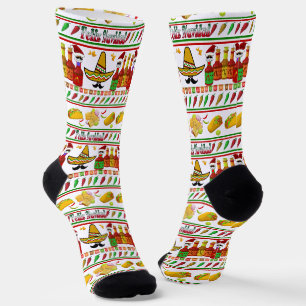 Chaussette Feliz Navidad Ugly Motif