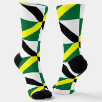 Femmes chaussettes durables avec le drapeau de Mon
