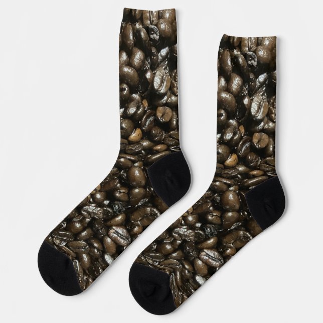 Chaussette Fèves de café (Gauche)