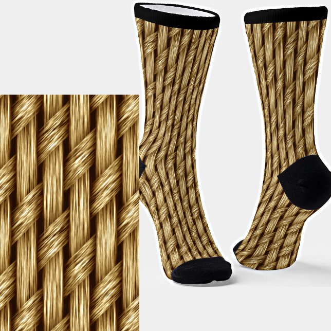 Chaussette Fibres grossières Tissage tissé Look (Créateur téléchargé)