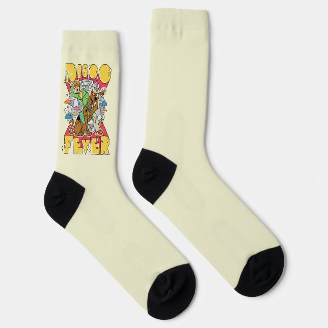 Chaussette Fièvre de Disco avec Scooby et Shaggy (Droite)
