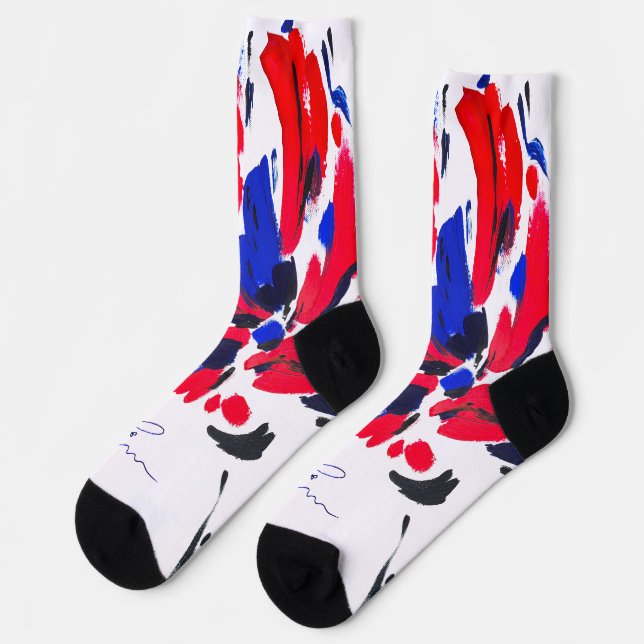 Chaussette Fleur éclatée (Gauche)