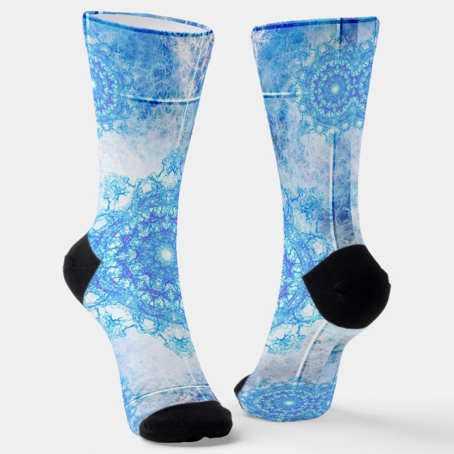 Chaussette Flocons de neige (Angulaire)