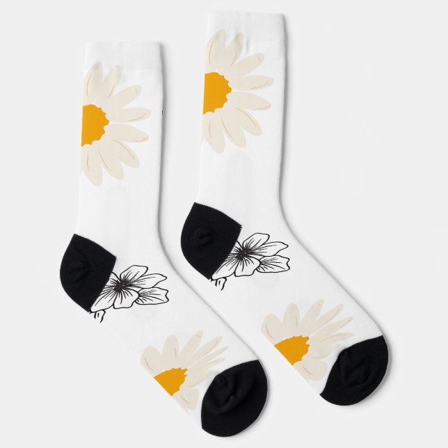 Chaussette Floral (Droite)