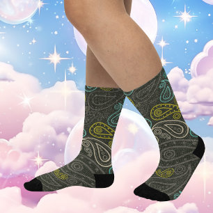 Chaussette Floral Paisley