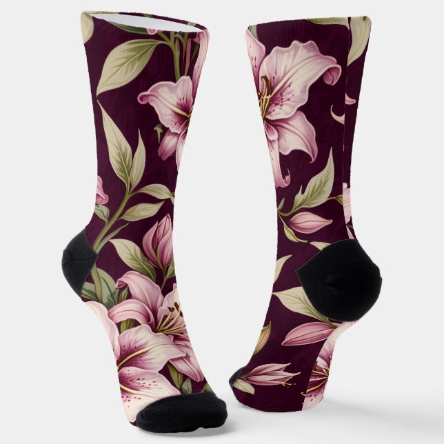 Chaussette Floral Women's Socks (Angulaire)