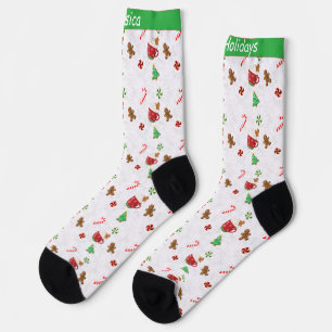 Chaussette Friandises de Noël Personnalisables