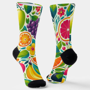 Chaussette Fruits colorés