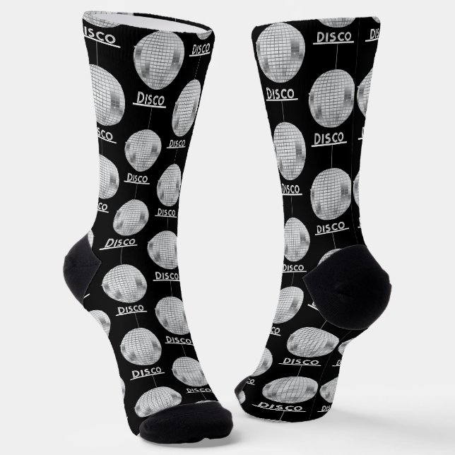 Chaussette Fun Novelt Disco Ball (Angulaire)