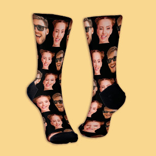 Chaussette Funny Personnalisé 2 Face Photo