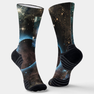 Chaussette Galaxy Nebula Planet Hubble Télescope Photographie