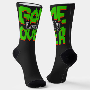 Chaussette Game Over, Ressuscitez les jeux vidéo vintage et p