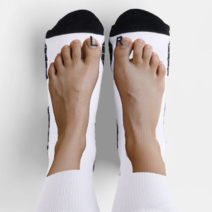 Chaussette Garder votre gauche et votre droite en ordre (chau