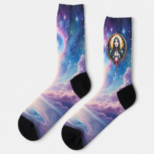 Chaussette Gardienne de rêves liée à la lune – Gardienne de l