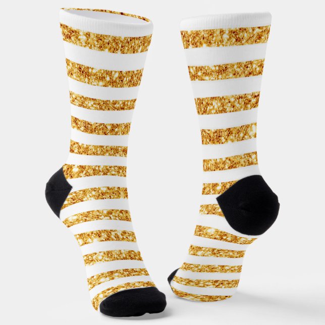 Chaussette Gold Horizontal Parties scintillant Boho Popular C (Angulaire)