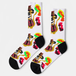 Chaussette Golden retriever Automne