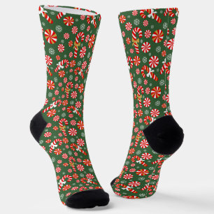 Chaussette Golden Winter Sweet Snowfall Sucre de canne