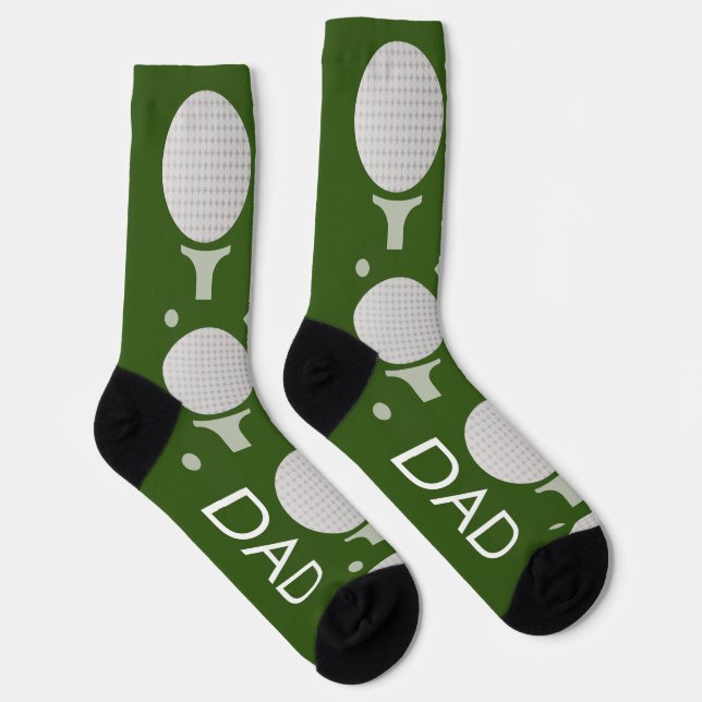 Chaussette Golf pour papa cadeaux de Fêtes des pères (Droite)