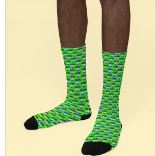Chaussette Golf Sports Thème Golf Vert Hommes