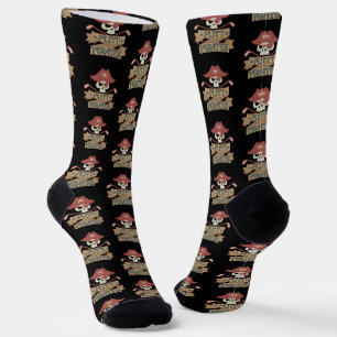 Chaussette Golfeur Pirates de Golf Cadeau Blague