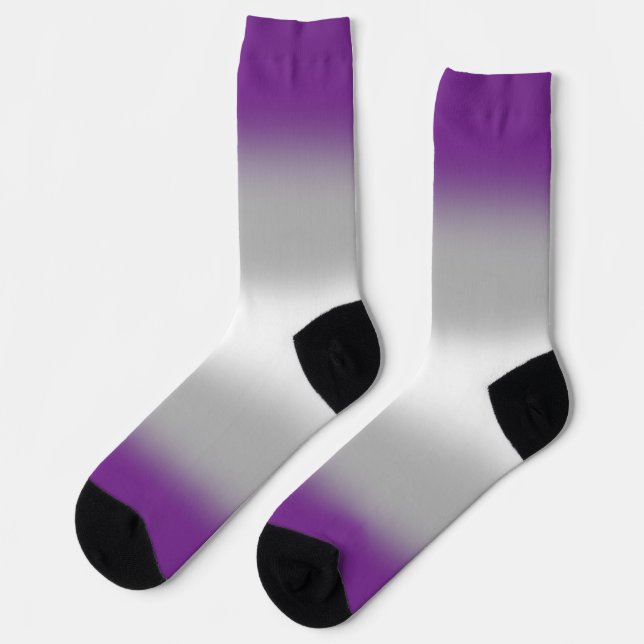 Chaussette Gradient Greysexued Pride (Gauche)