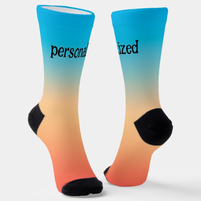 Chaussette Gradient ombre (Angulaire)